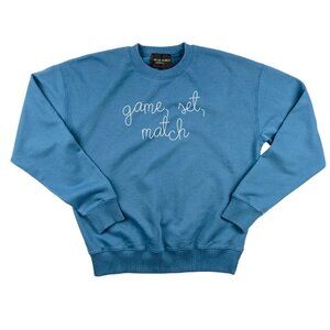 Lingua Franca "game, set, match" Women's Sweatshirt XS